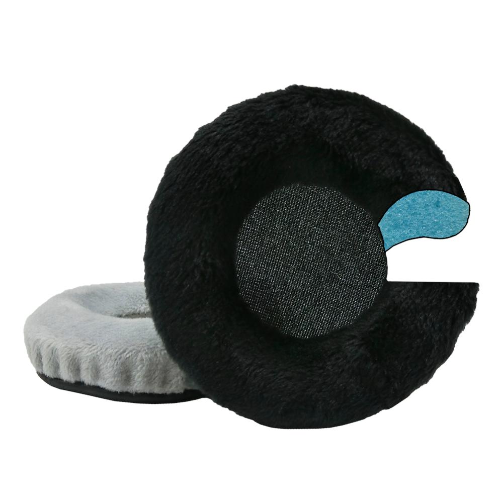 KQTFT 1 Pair of Velvet Replacement Ear Pads for MSI DS502 DS-502 DS 502 Headset EarPads Earmuff Cover Cushion Cups