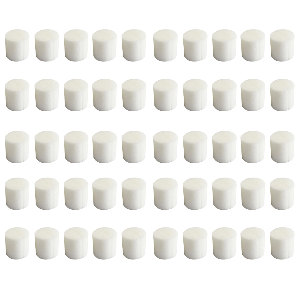 Éponge blanche de culture hydroponique | Mini-insertion, mousse de collier de clonage végétal, mousse Durable de chauffage, mousse à col hydroponique
