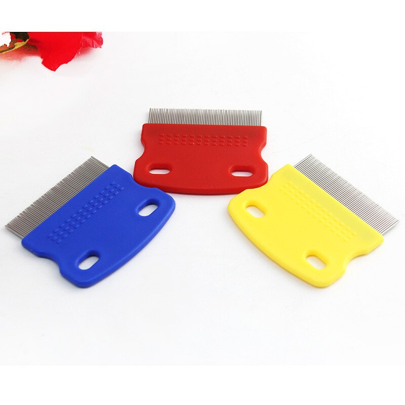 Hond Kam Verwijderen de vlo Haar Borstel tondeuse Attachment kam Puppy Kat Kam Hond Borstel Multifunctionele Pet Grooming Tool: Default Title