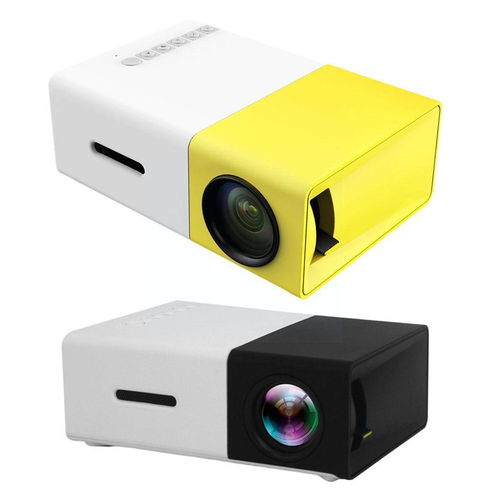 Home Mini Projector Yg300 Led Projector Supports 1080p Video Media Audio Portable Home Player Usb K4y4