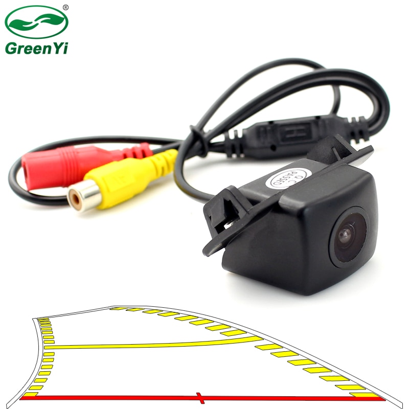HD 4089T Dynamic Trajectory Parking Line Rear View Reverse Backup Camera For Toyota Camry Prius Vehicle Parking Camera