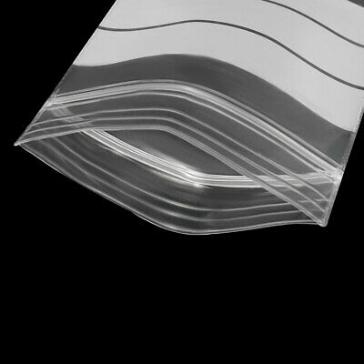 100 Stuks Zip-Lock Plastic Zakken Beschrijfbaar Hersluitbare Wegwerp Clear 2.7 "X 2" 8 MIL