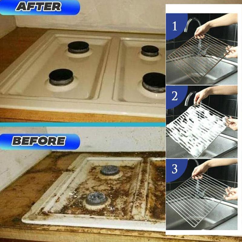 All-Purpose Cleaner Removes Stuck-On Dirt Home Cleaning Multifunctional Cleaner Degreasing And Paste Cleaning Q0X9