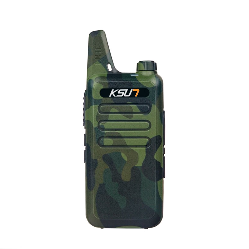 KSUN X-63TFSI Walkie Talkie Mini Talkie Walkie UHF 400-470HMz Two Way Radio Ham Radio: x-50Camouflage