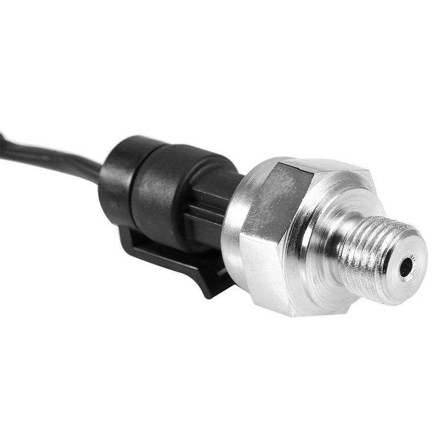 G1/4 dc5v 0-1.2 mpa tryktransducer sender sensor olie brændstof diesel gas vand luft tryk transducer med 19cm kabel