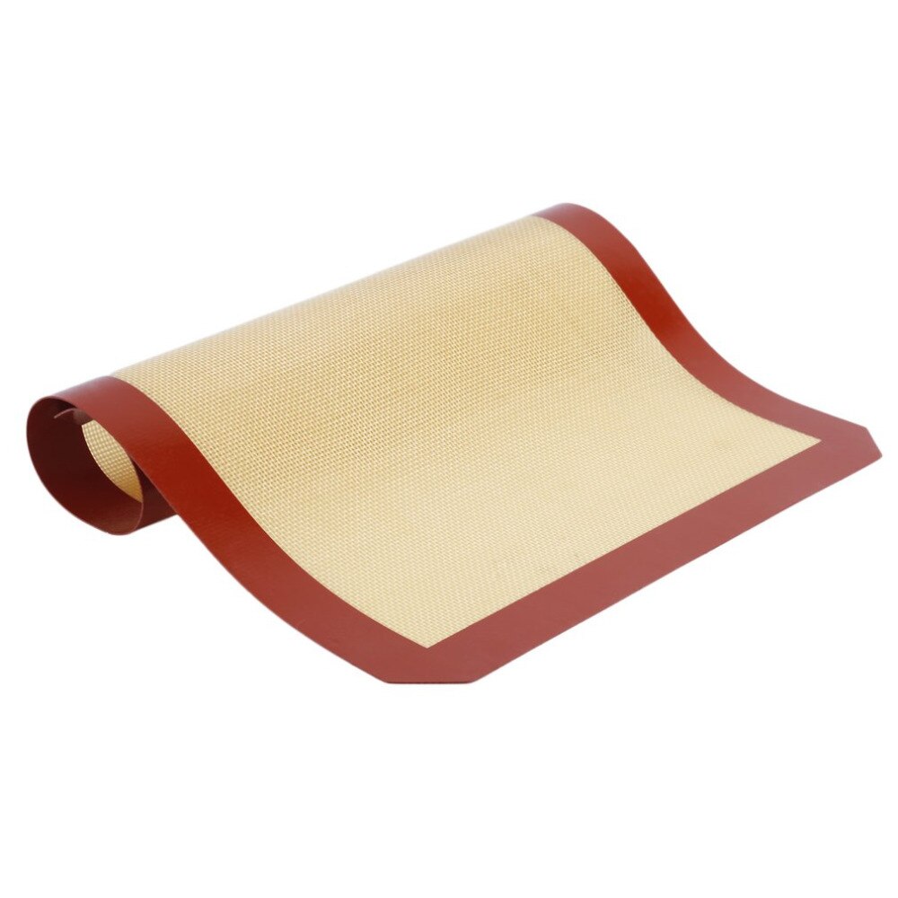 42*30cm Heat Resistance Baking Fiberglass Silicone Non-stick Mat Microwave Oven Cooking Pad Sheet Kitchen Bakeware Baking Mat