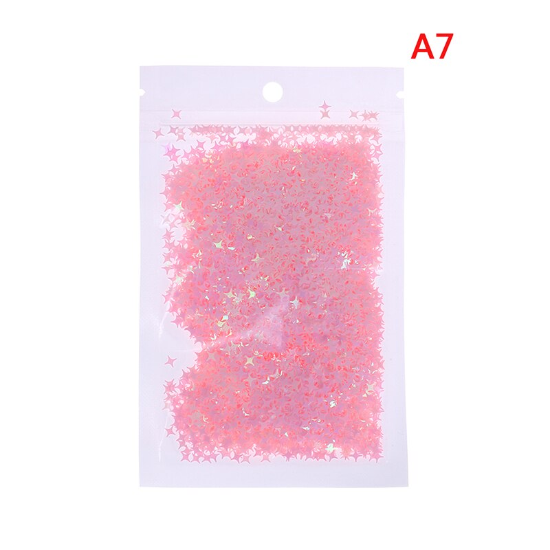 10g mischen Pailletten Pailletten Ultra Dünne Glitzernde Sterne PVC verlieren Pailletten Handwerk DIY Manikübetreffend Nagel Kunst Dekoration: 7