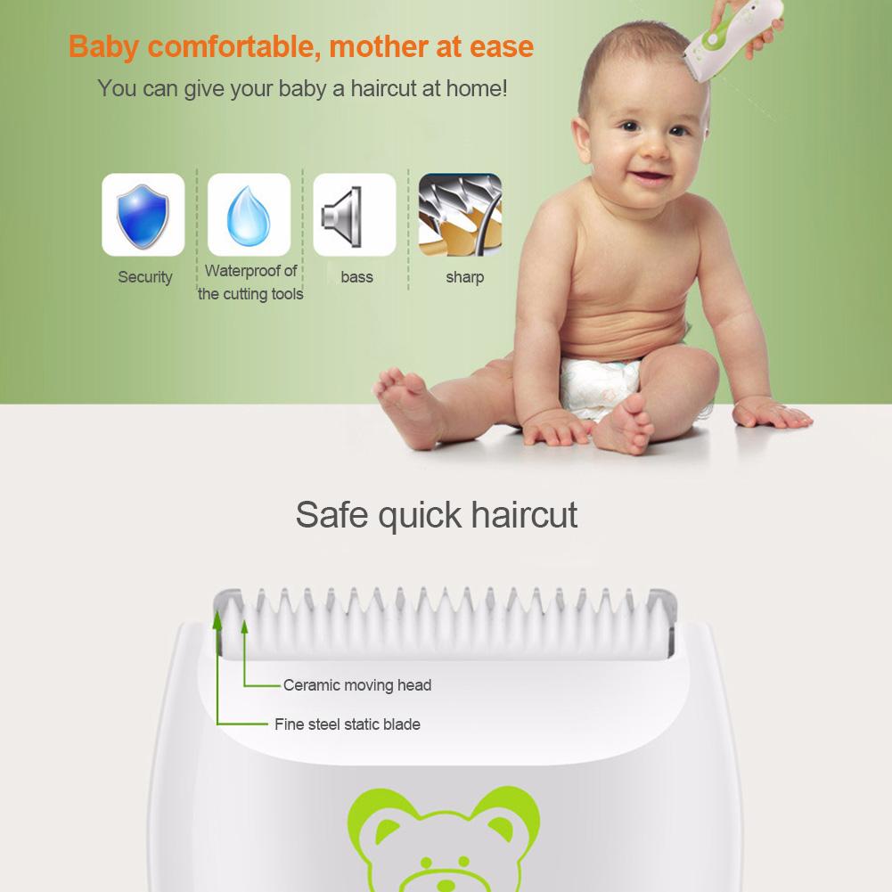 Juego de cortapelos eléctrico para bebé, cortador – Grandado