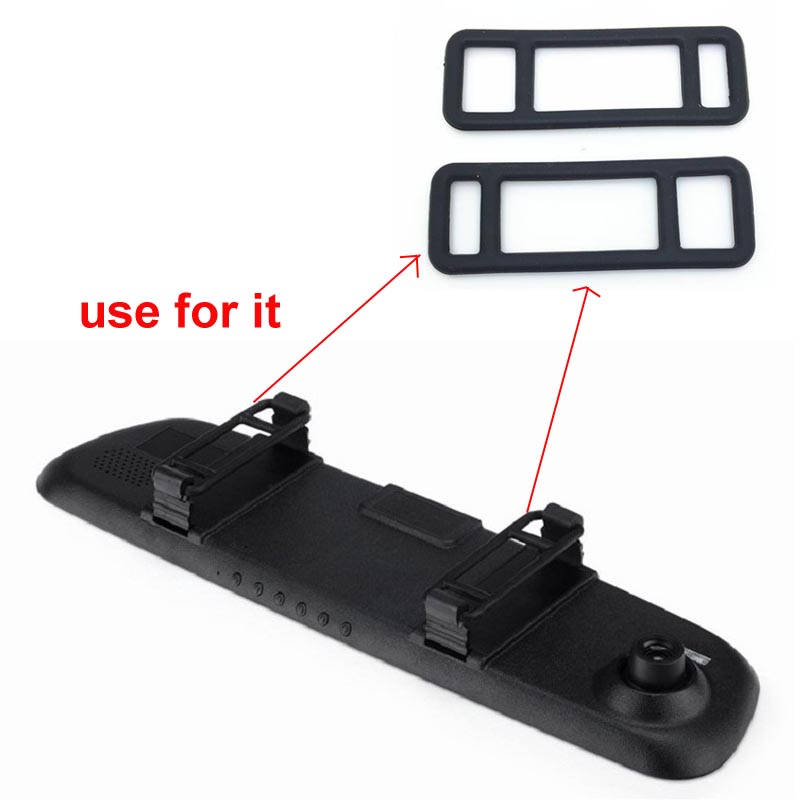 Hotsale 10pcs/lot Car Tachograph Fix Bandage Rearview Mirror Bracket for DVR Support Rubber Tape DV Camera Mount Holder FreeShip