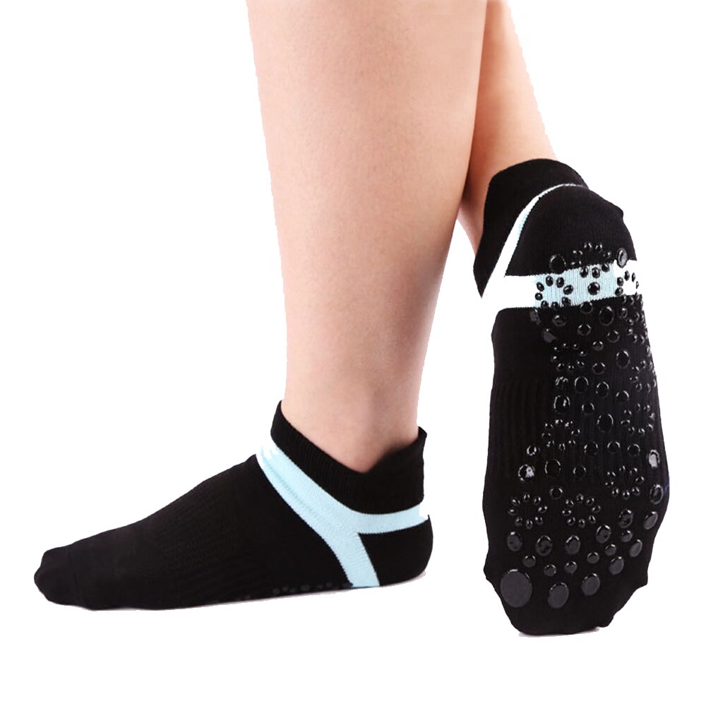 Calcetines antideslizantes de algodón para adultos, cómodos, transpirables, para deportes al aire libre, tobilleros, para Yoga, 1 par
