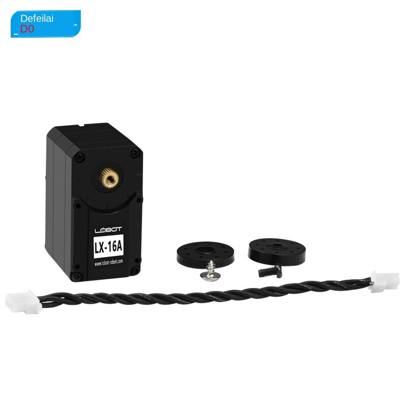 Serial Bus Steering Gear/Smart Serial Port Biaxial with Numbers Steering Gear LX-16A/Robot Big Torque High Precision