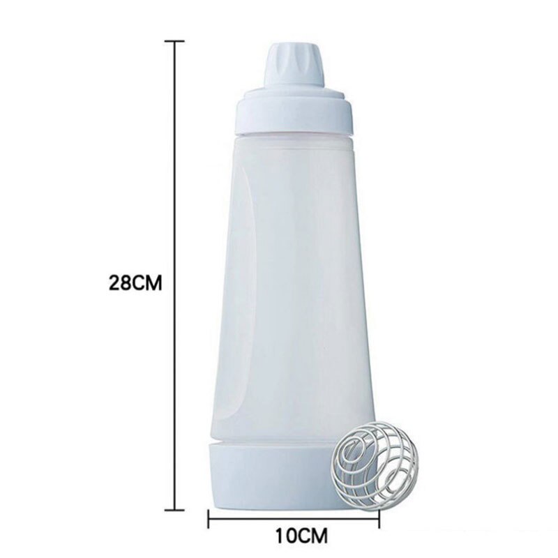 Hand Batter Dispenser Batter Mixer Bottle Cupcake Pancake Crepe Batter Dispenser Kitchen baking Accessories Batter Mixer Bottle