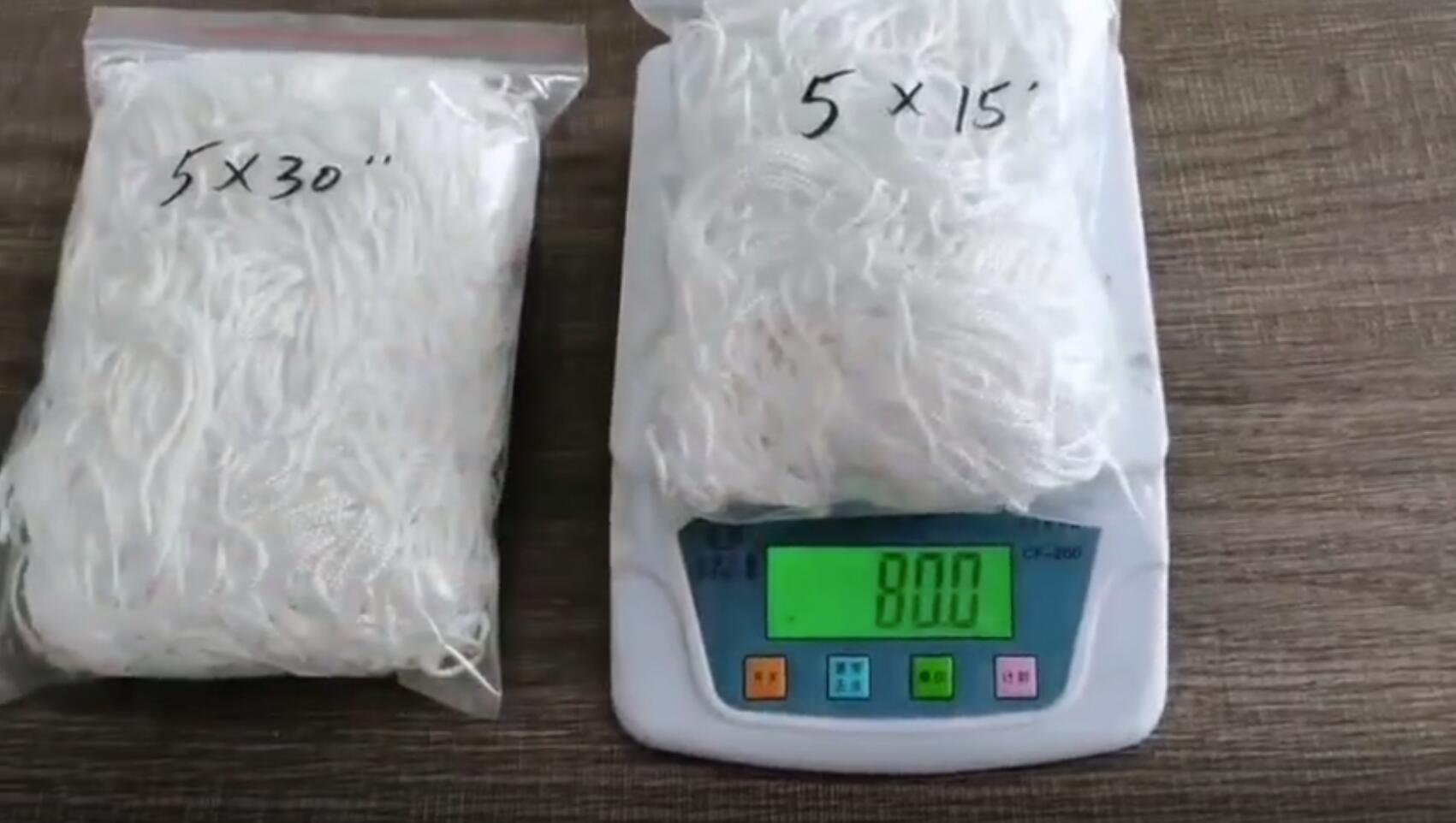 1.67x10m Netting Plant Vine Climbing Net Support Garden Woven Polyester Nylon Fence Green 5×30FT