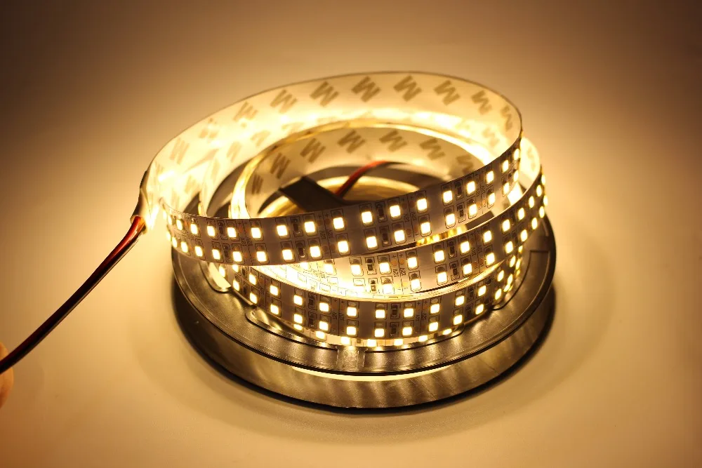 1/2/3/4/5M Led Strip 2835 240Leds/M 480Leds/M DC12V Hoge Helderheid 2835 Flexibele Led Light Warm Wit/Wit 5 M/partij
