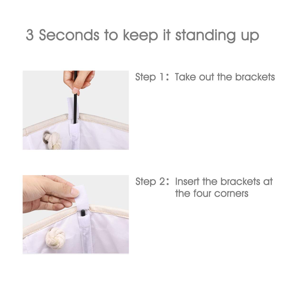 Large Capacity Laundry Basket Square Storage Bucket Foldable Laundry Basket for Bedding Clothing Toys Books Storage Box Linen