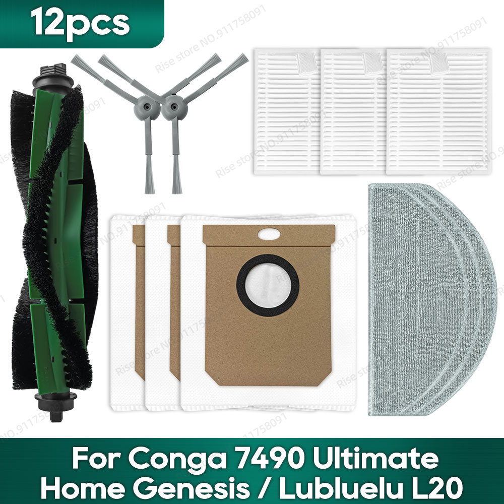 Compatible for Conga 7490 Ultimate Home Genesis, Conga 8490 Ultimate Ultra Power Home, Lubluelu L20 Spare Parts: plum