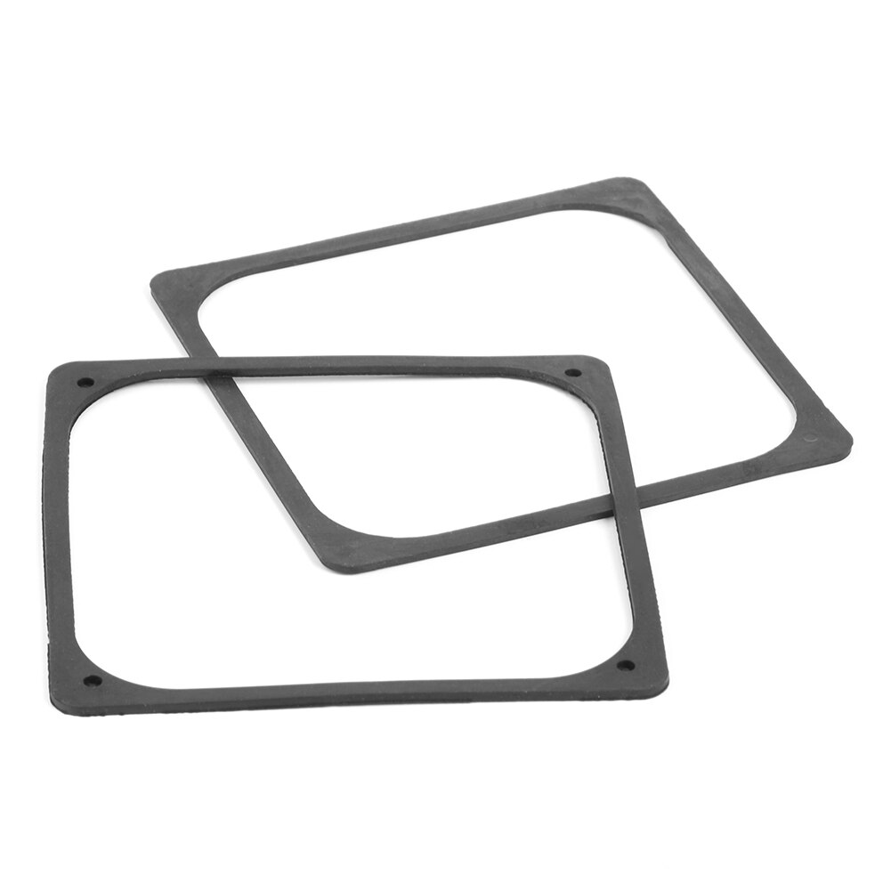 2pcs Silicone Rubber Fan Anti-Vibration Rubber Shock-proof Absorption Pad for PC Computer Case Accessories 120*120*2mm