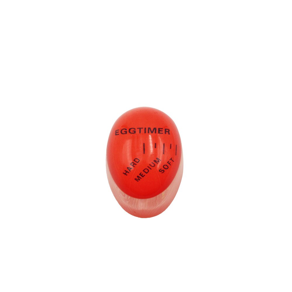 1PC kitchen tools Egg Timer Resin Material Perfect Boiled Changing Eggs By Temperature Kitchen Helper Egg Timer Red Timer Tools
