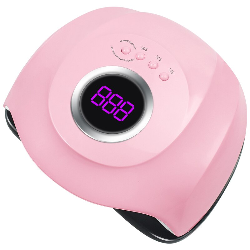 180w led/uv nageltork lackhärdningslampa med matkudde för handfot manikyr nagelkonstverktyg torkning fingernagel tånagel maskin