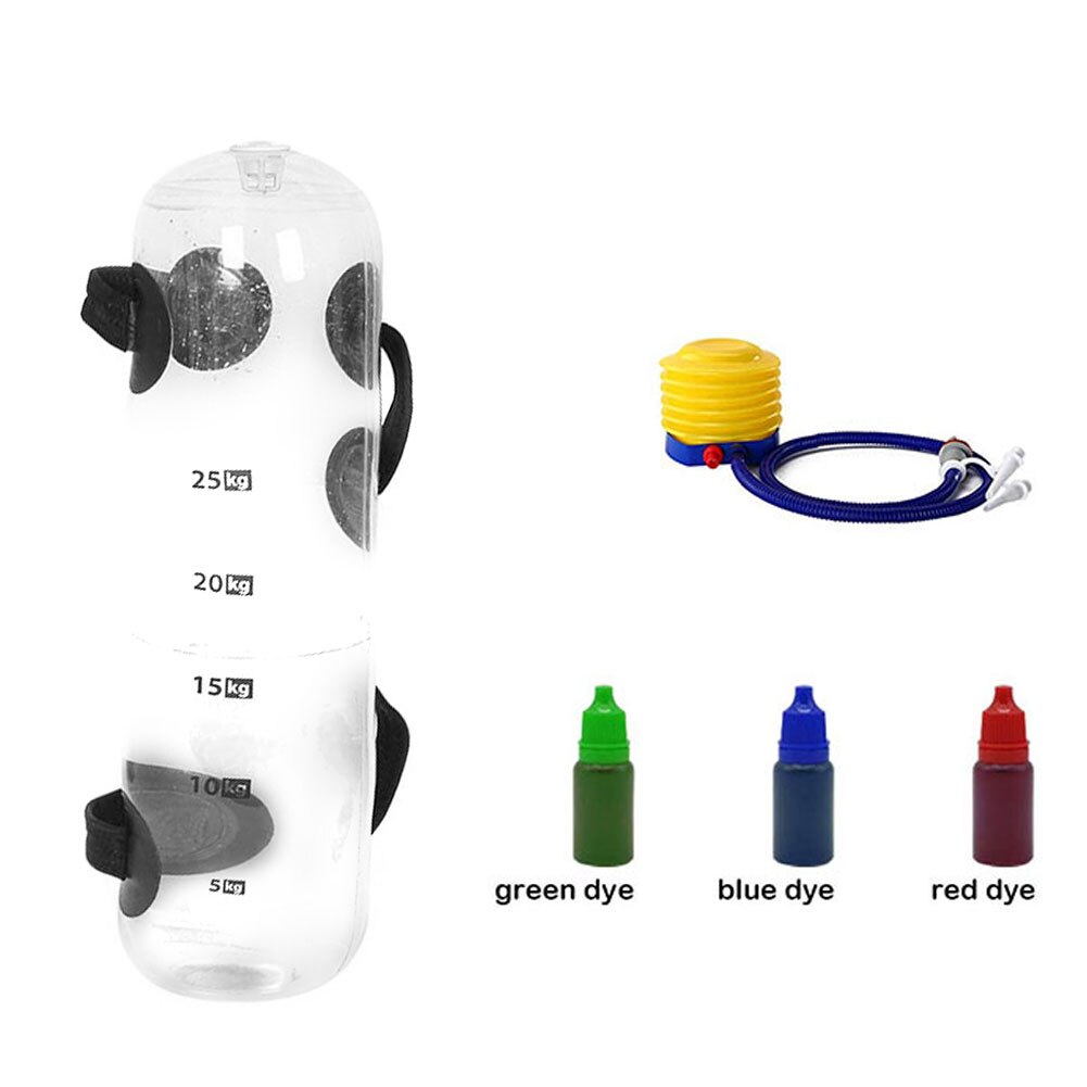 15/20/35KG Adjustable Water Power Bag Home Fitness Aqua Bags Weightlifting Body Building Gym Sports Crossfit Heavy Duty: Large Size MAX 35KG