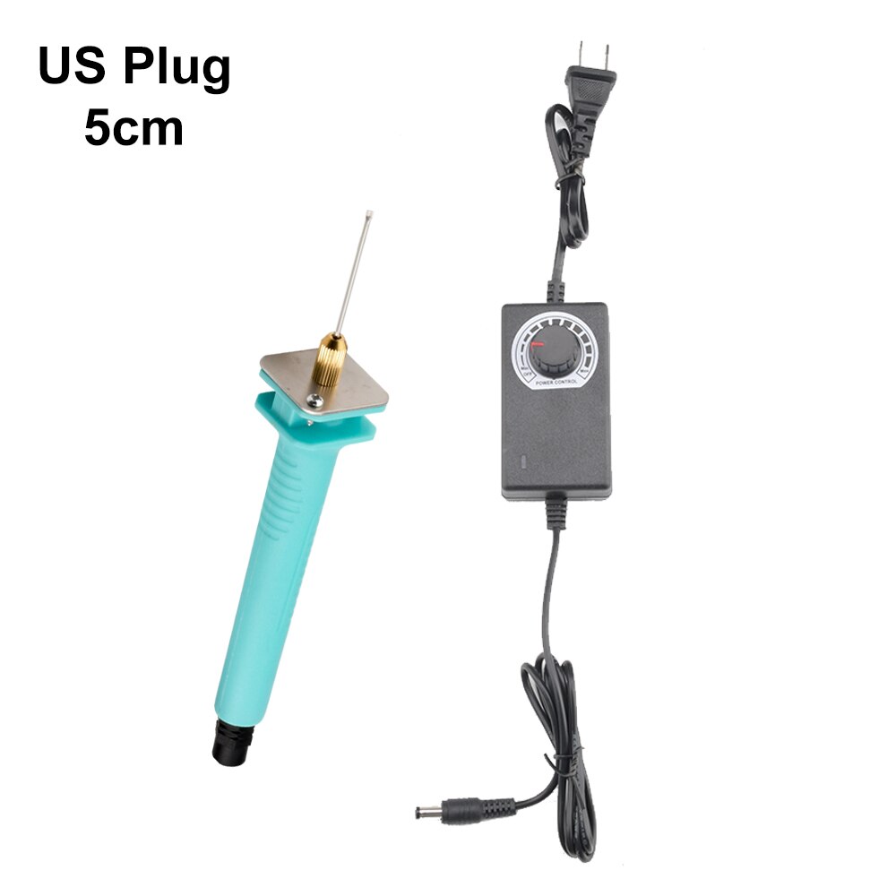 Adjustable Temperature Foam Cutter Pen 110V-240V Electric Foam Polystyrene Cutting Machine Portable Styrofoam Cutter DIY Cutting: US plug 5cm