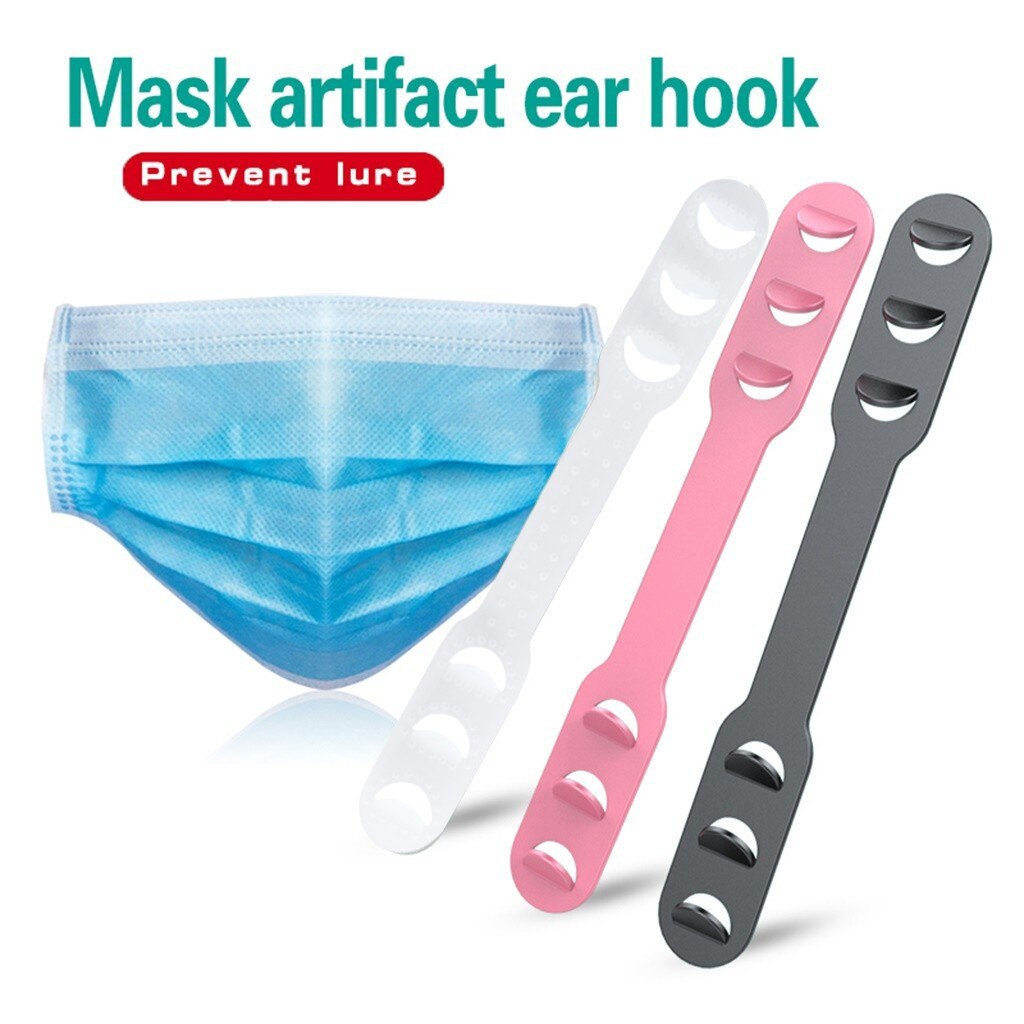 Face Mask Ear Hooks Extension Buckle Kids Adults Adjustable Earache ...