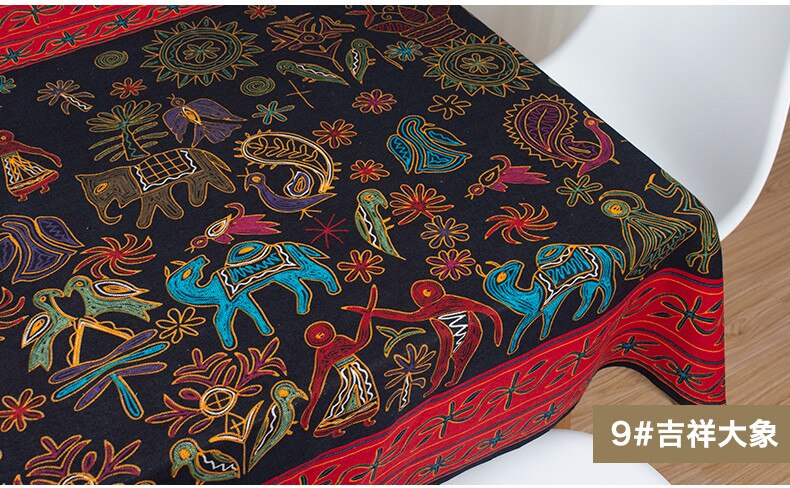 Boheme stof trykt bomuld linned tøj stof afrikansk stof sydøst asiatisk retro håndlavet diy dug patchwork: 9