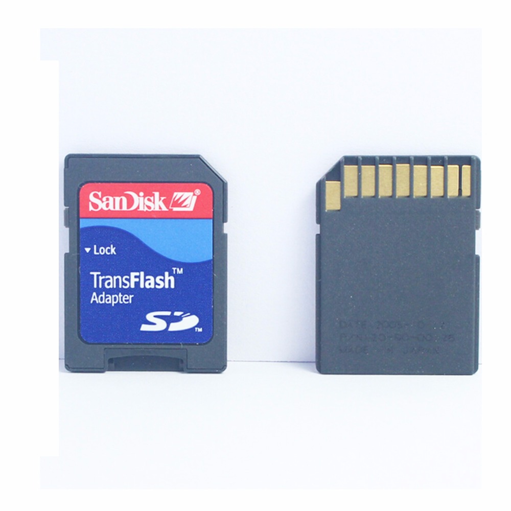 TF a SD Card Sleeve TF Adapter Card Reader TF Kaart Naar sd-kaart Mouw/TF Adapter (negro)