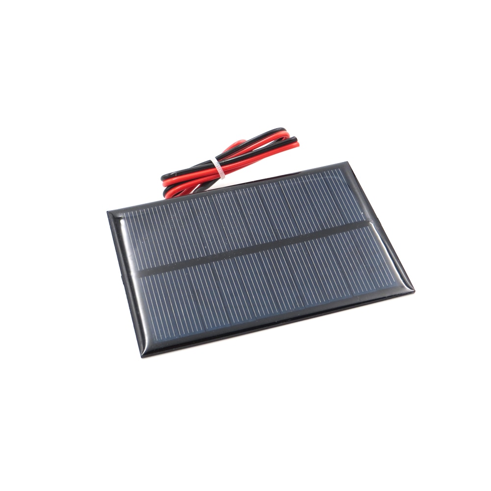 1pc x 5V 200mA with 30cm extend wire Solar Panel Polycrystalline Silicon DIY Battery Charger Small Mini Solar Cell cable toy
