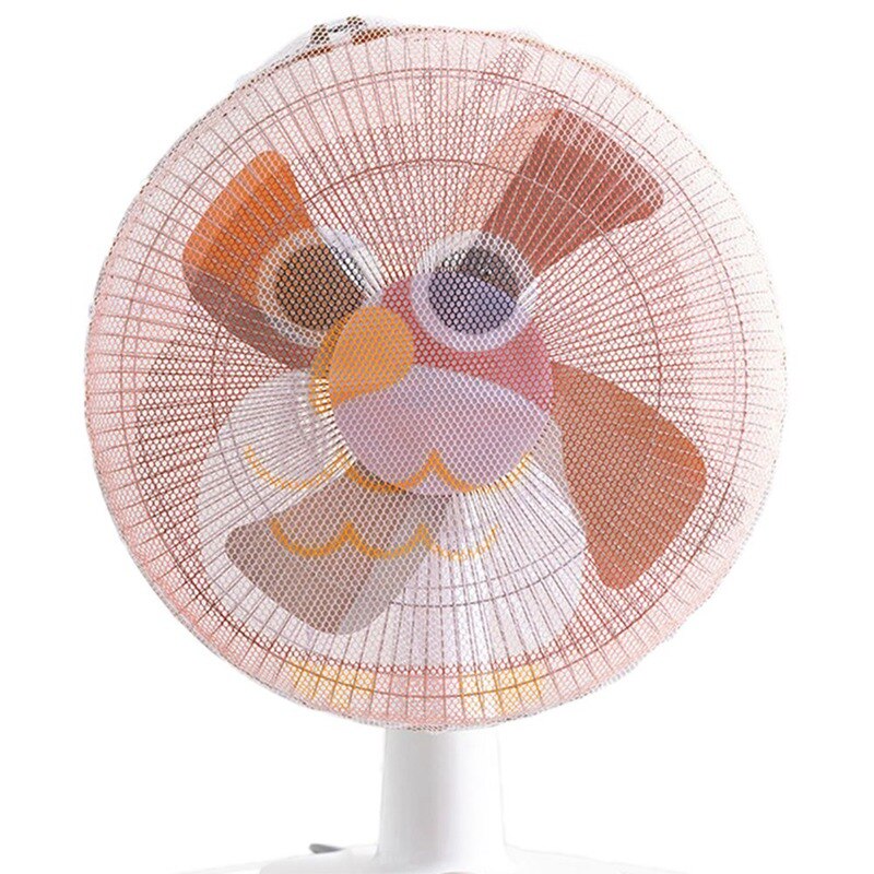 Home Use White Electric Fan Covers for Baby Kids Finger Protector Safety Mesh Nets Cover Fan Guard Home Office Dust Cover: OR-L