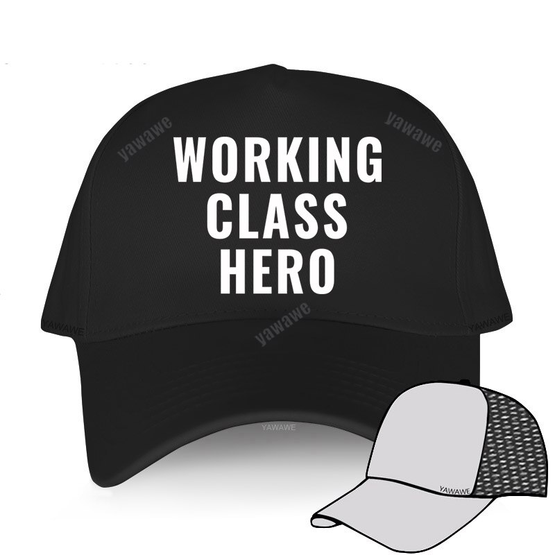 Unisex Outdoor Zomer Caps Adjuatable Hoed Heren Golf Werken Klasse Hero Mannen Luxe Katoenen Baseball Cap Classic Hip-hop Hoeden: black mesh