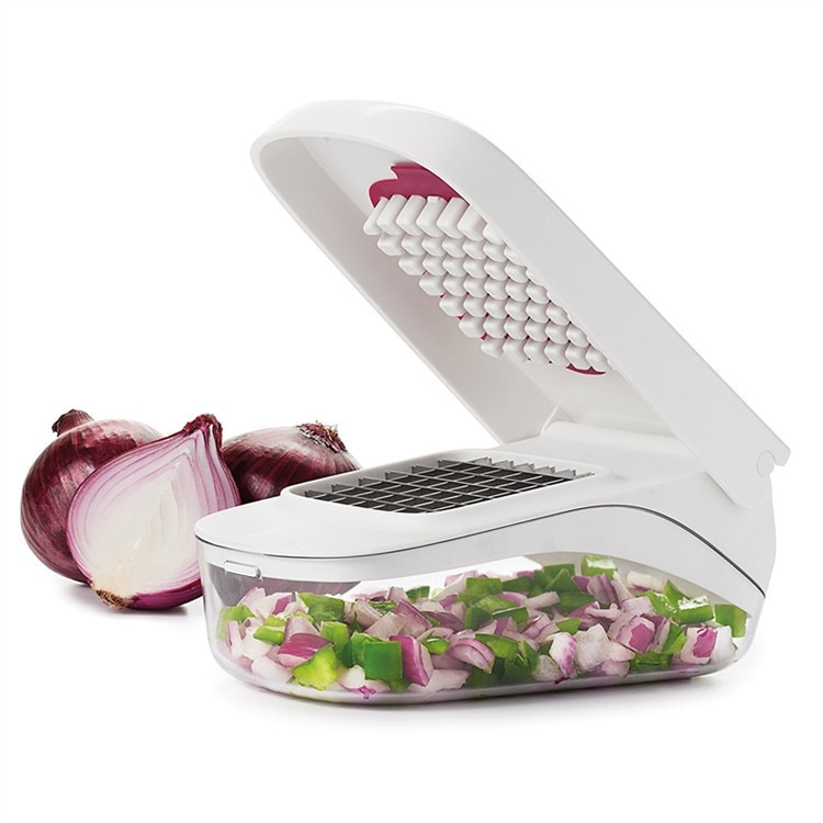 Productscreative Keuken Gadgets Gebruiksvoorwerpen Multi-Functionele Aardappel Snijmachine Plantaardige Ui Chopper Fruit Peper Wit