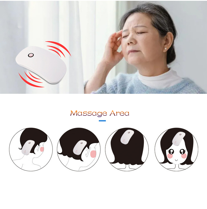 Elektrische Head Massager Scalp Trillingen Borstel Haar Massager Kam Angst Fysiotherapie Hoofdhuid Massager Masajeador
