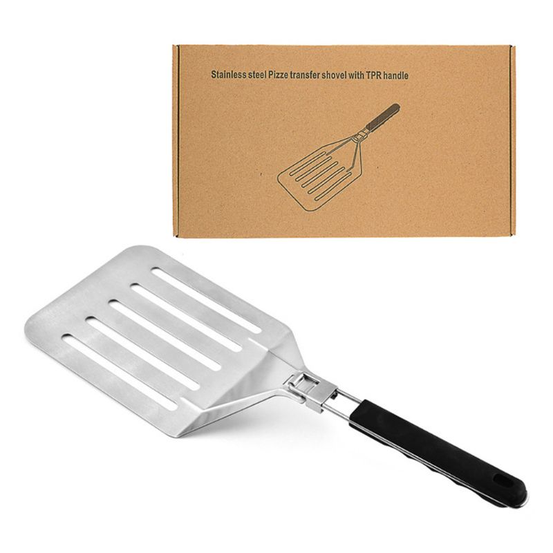 3 in 1 Pizza Cutter and Server Slicer Extra Sharp Stainless-Steel Wheel Blade An N1HA: 8YY1200697