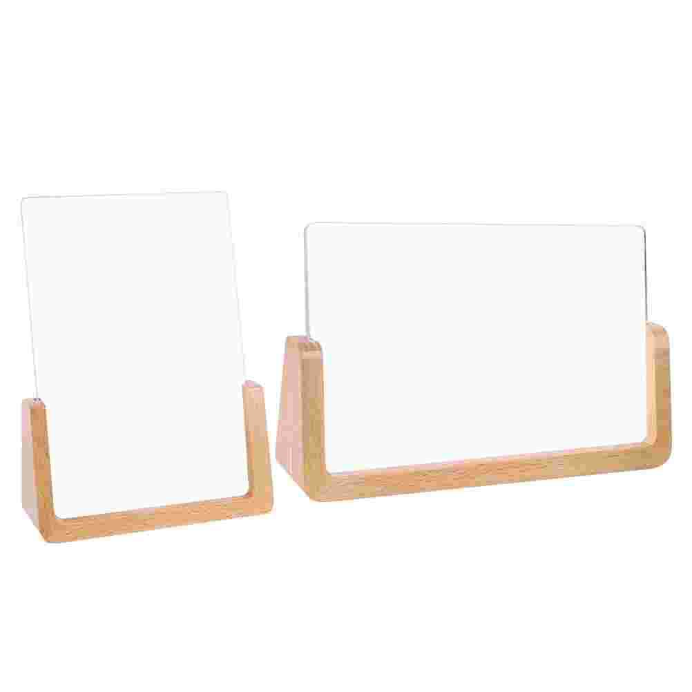 1pc Photo Frame Stylish Strong Wood Photo Frame Photo Display Frame for Home: Pine