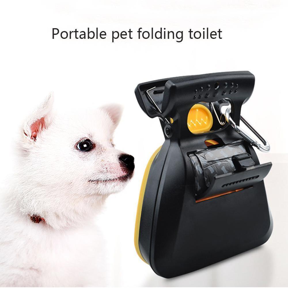 Dog Poop Bag Dispenser Travel Foldable Poop Scoop Clean Pick Up Animal Waste Waste Picker Cleaning Pet Products
