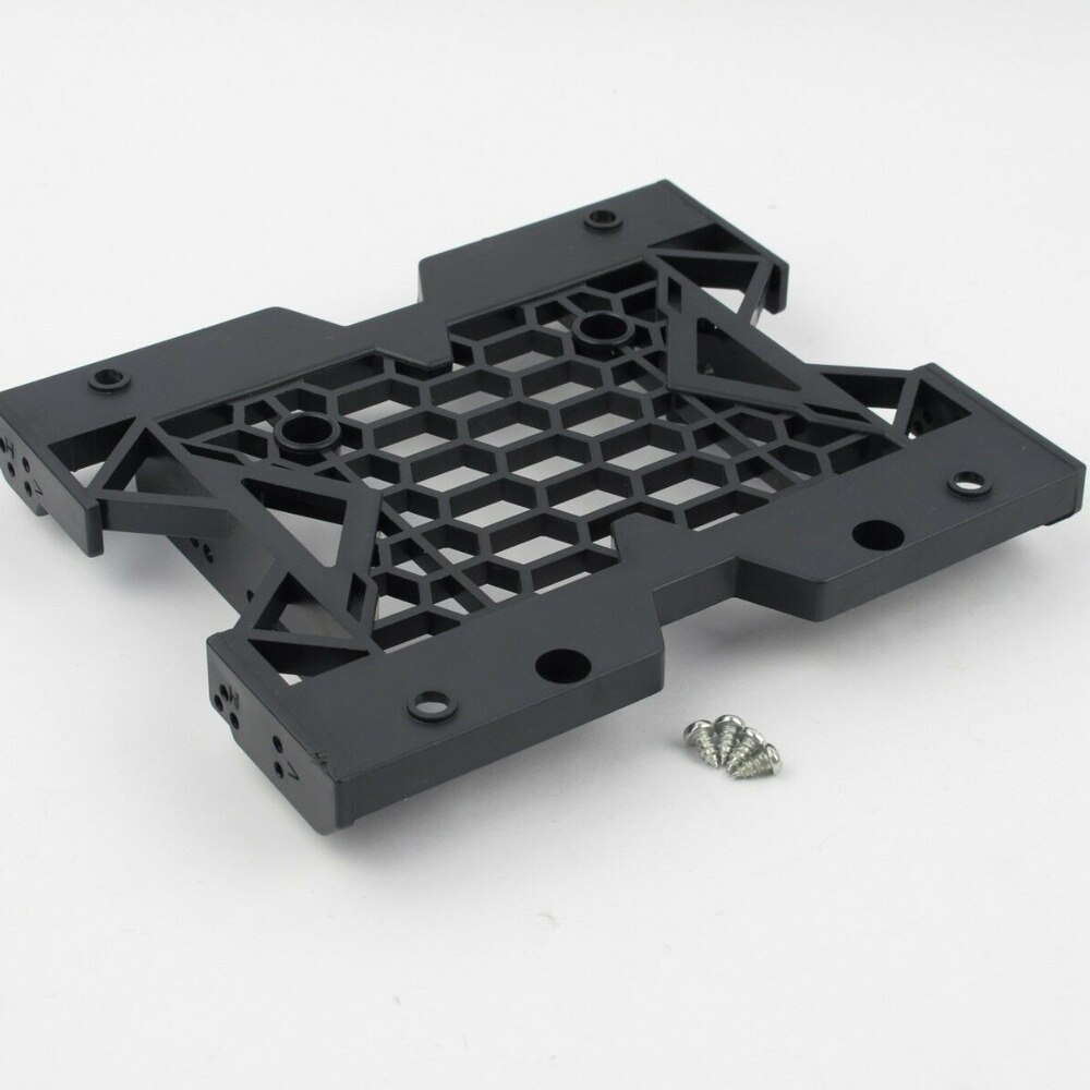 5.25" to 3.5" 2.5" SSD HDD Hard Drive Tray Caddy Case Adapter Cooling Fan Mounting Bracket