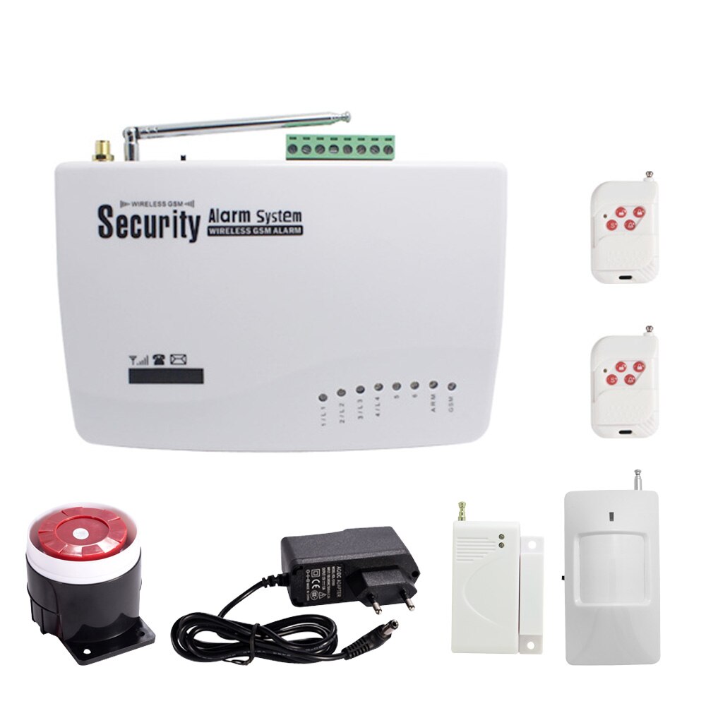 Wireless GSM alarm system, support 4 sets of switching signal output, can be worked with KC868-COL controller