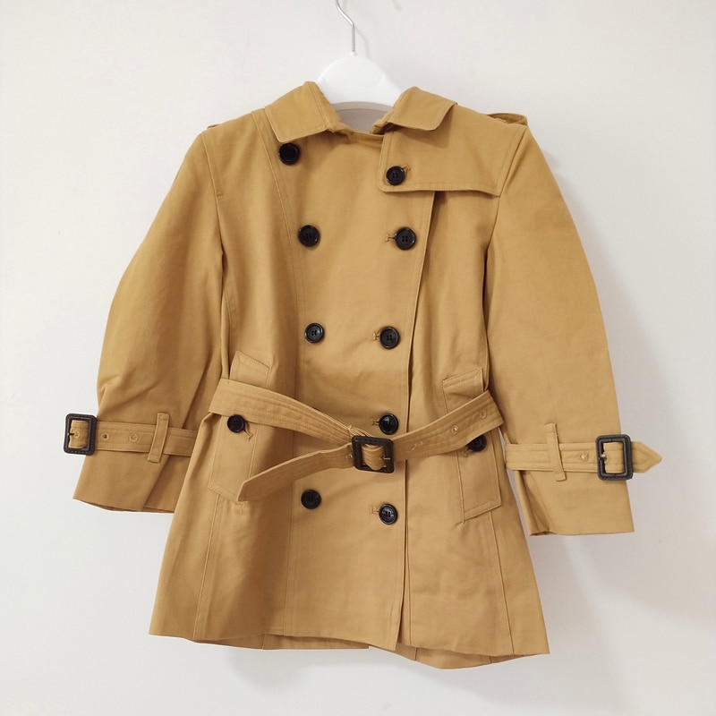 Spot Herfst Baby Meisjes Trenchcoat Rood En Kaki Riem Jassen Kids Thanksgiving Jongens Jassen Jas Kerst Kleding