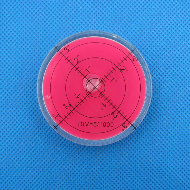 5 Set 3pcs 32mm Horizontal Bubble Level High Precision Mini Round Measuring Kit Leveler for Desktop Wood Work Furniture