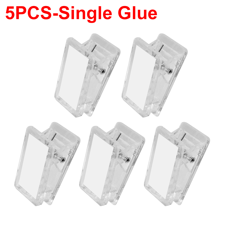 30/10/5/1PCS Selbstklebende Clips Papierklemmen Tapisserie Clips Foto Bild Poster Kunststoff Frühling Clip Schule DIY Dekoration: YELLOW