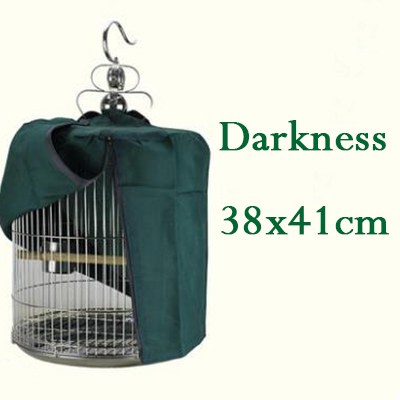 Dikke Duisternis Ademend Vogelkooi Cover Voor Myna Spruw Parkiet Papegaai Winddicht Anti-Interferentie Kooi Cover: cage cover38x41cm