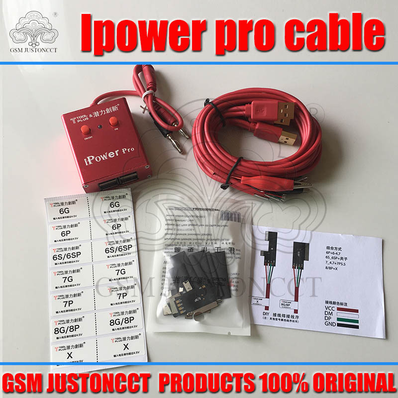 Voeding Ipower Test Kabel Voor Iphone 8G 8P X 7G 7P 6S 6SP 6G 6P Dc Power Control Test Draad