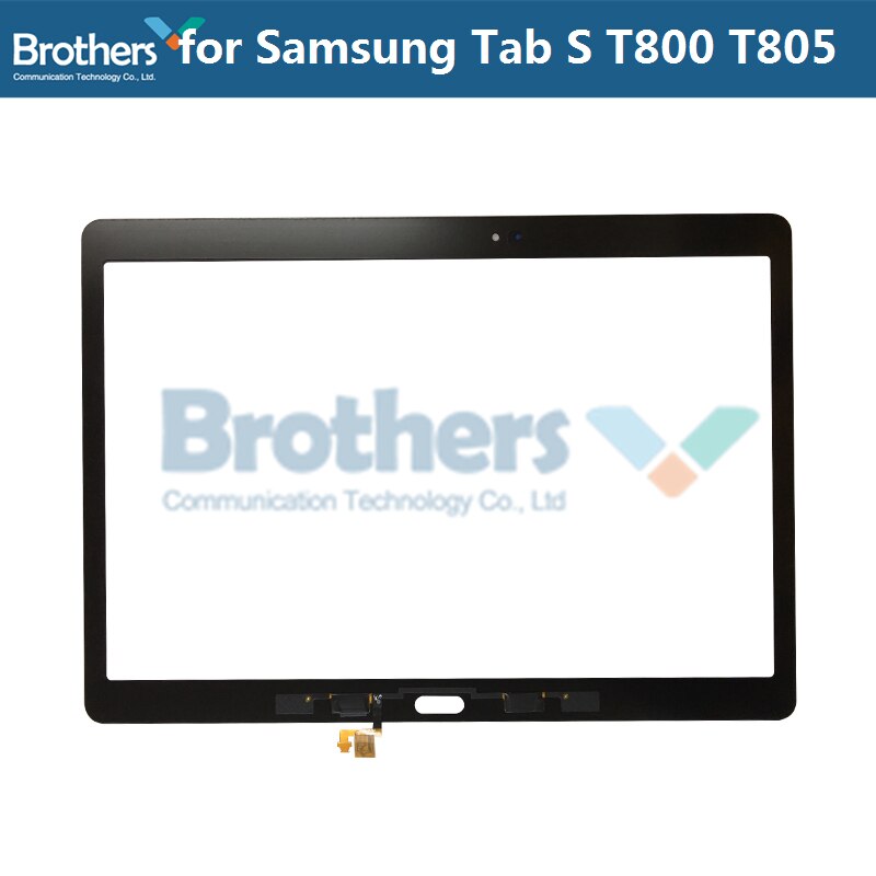 Panel táctil para tableta Samsung Galaxy Tab S, T800, T805, Sensor de cristal táctil flexible, SM-T800 de pantalla SM-T805, cristal exterior frontal AAA