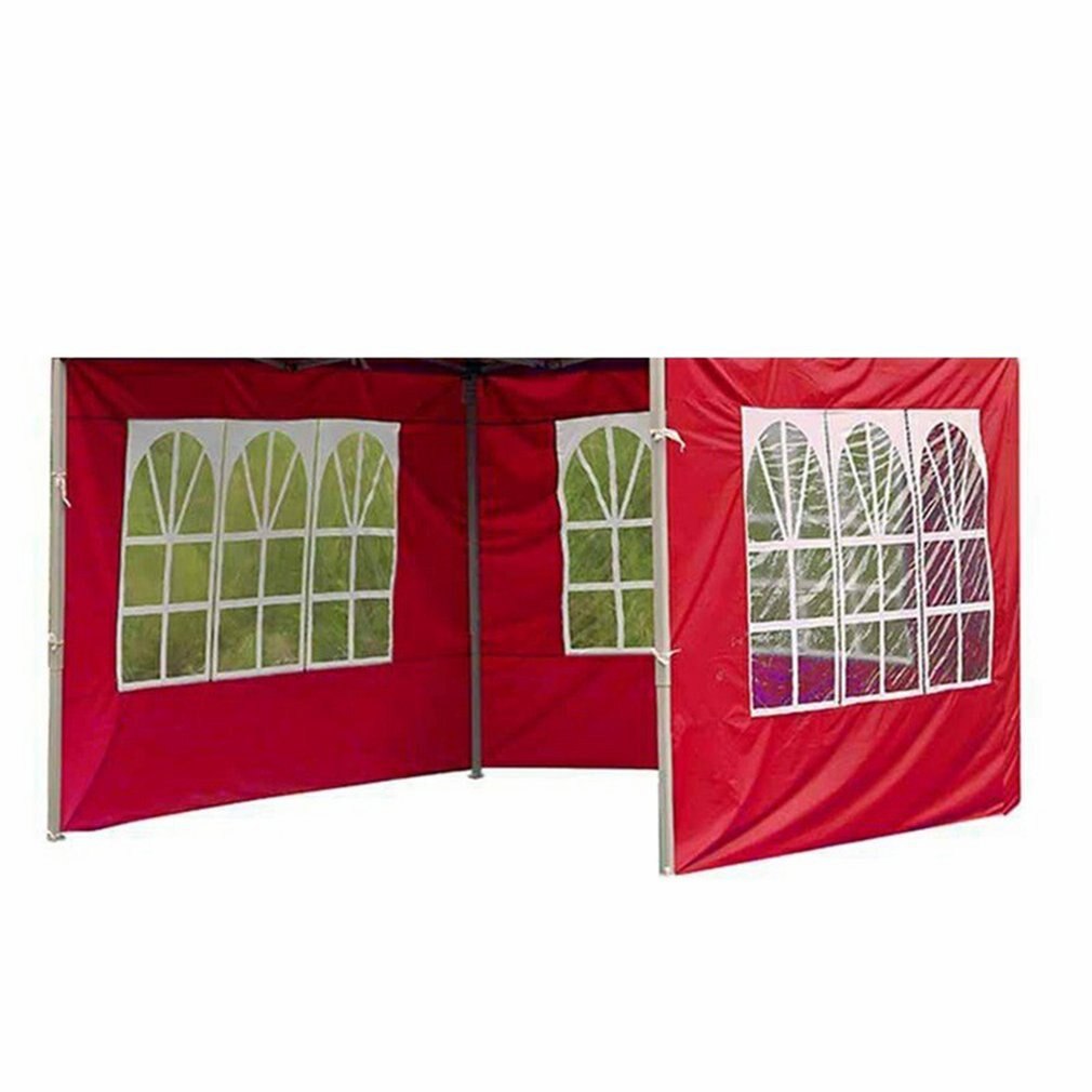 Tienda de tela Oxford para exteriores, carpa portátil a prueba de lluvia, impermeable, para jardín, refugio, pared lateral