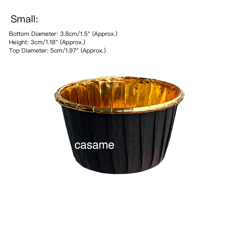 50 Uds. Mini paquete pequeño de papel para tazas de magdalenas, envoltorios para cupcakes, cajas para tazas para hornear, cajas para muffins, herramientas para pasteles DIY, suministros de cocina para hornear: Transparente