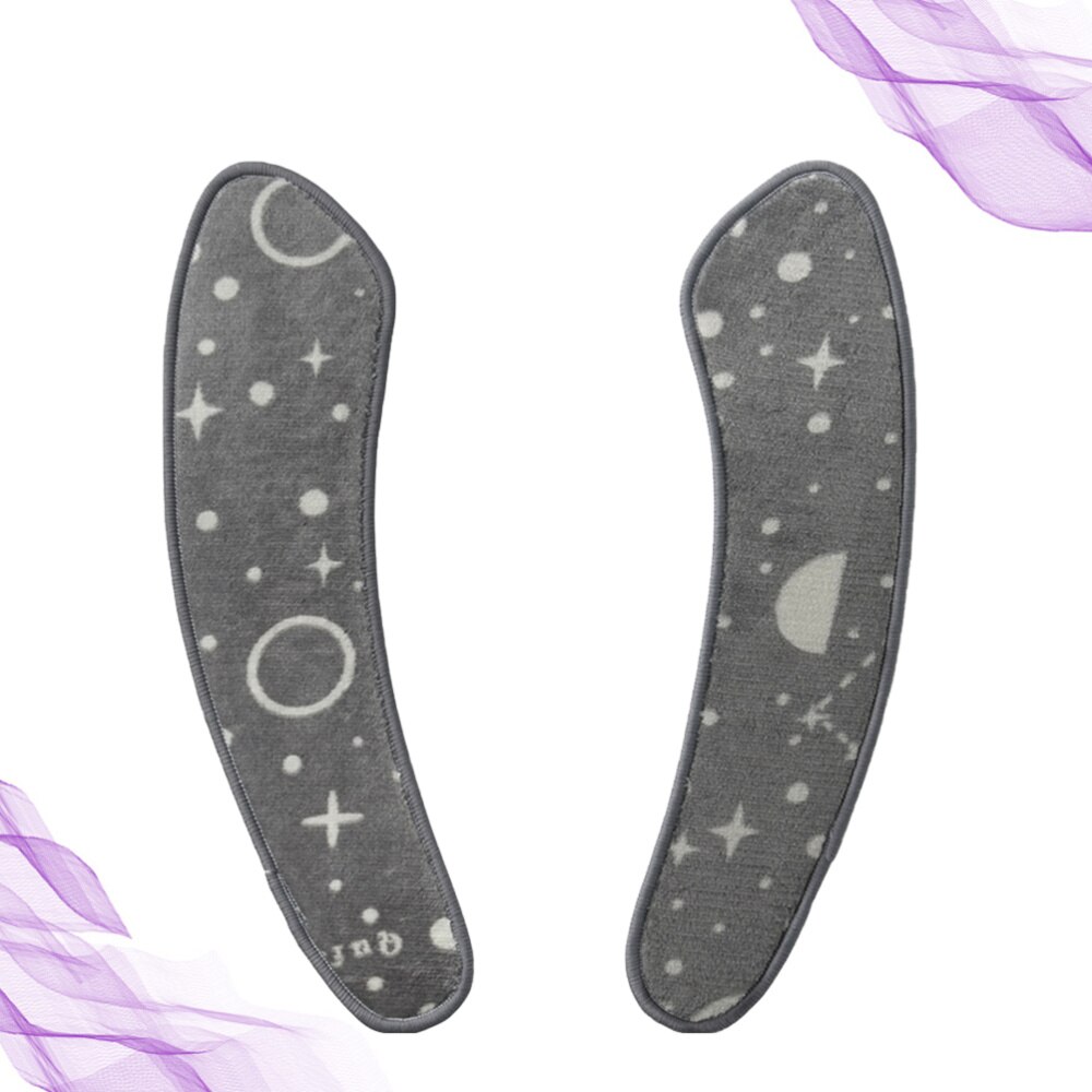 Pack of 2 Toilet Seat Pads Flannel Toilet Seat Cushion Toilet Cover