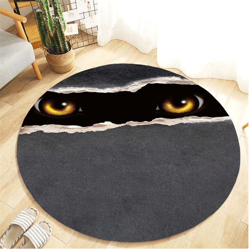 Tapijt Karpetten voor Slaapkamer Woonkamer Decor Ronde Tapijten Moderne Matten Halloween Decor Kinderkamer Tapijt Nachtkastje Tapijten