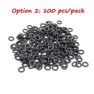 300Bar Din Air Fill Station Stem O Ring Buna Black 4.5x1.8 50pcs/100pcs Pack ORB001: Oring x 100pcs