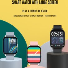 Lenvon P36 Smartwatch - 1.69" Screen, Heart Rate, Blood Pressure, Sleep Monitor, IP68 Waterproof